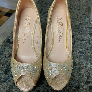 Champagne colored Wedding Shoe
